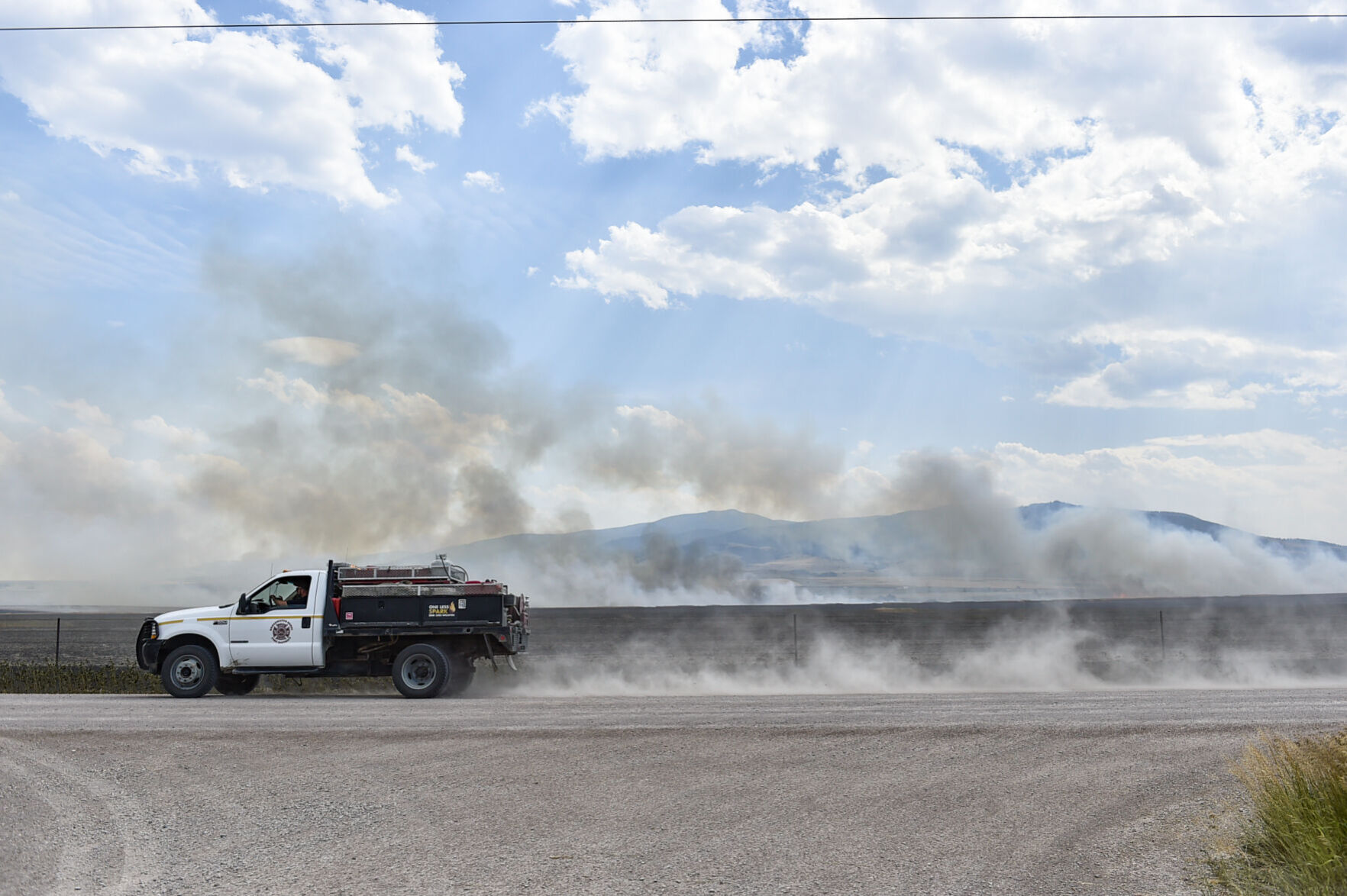 Wildland Fire east of Helena